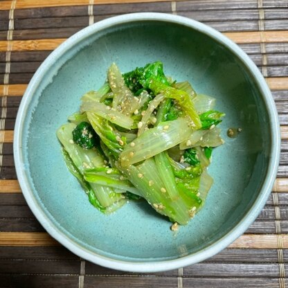 簡単に美味しく出来ました。山東菜は初めてだったのでとても参考になりました。ありがとうございます。